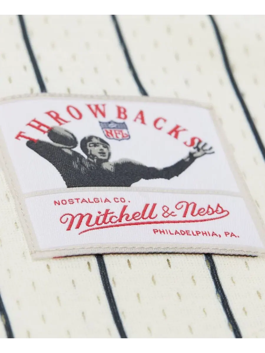 Футболка-джерси с принтом Philadelphia Eagles Mitchell & Ness — изображение 3 из 6, кремовый зеленый