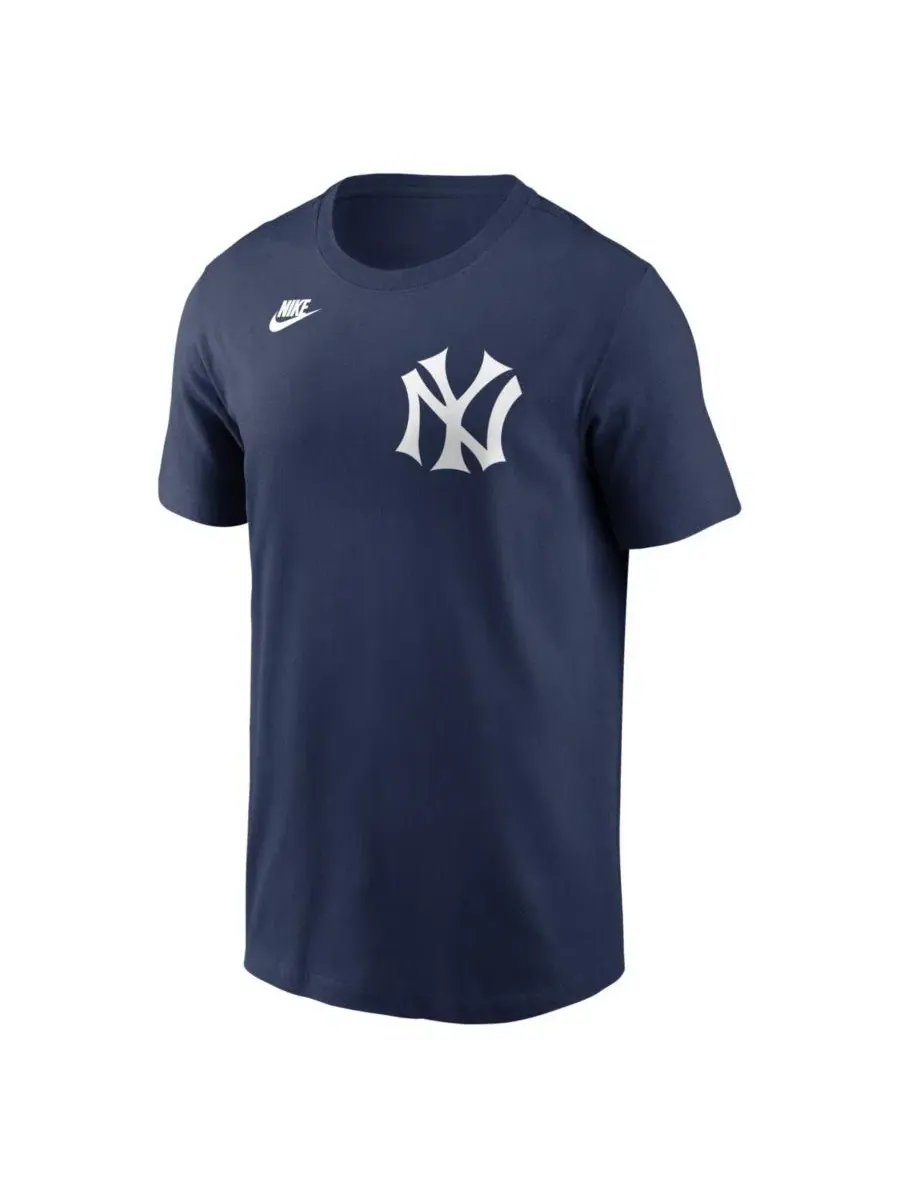 Футболка с коротким рукавом с принтом Babe Ruth New York Yankees Cooperstown Collection Nike — изображение 2 из 3