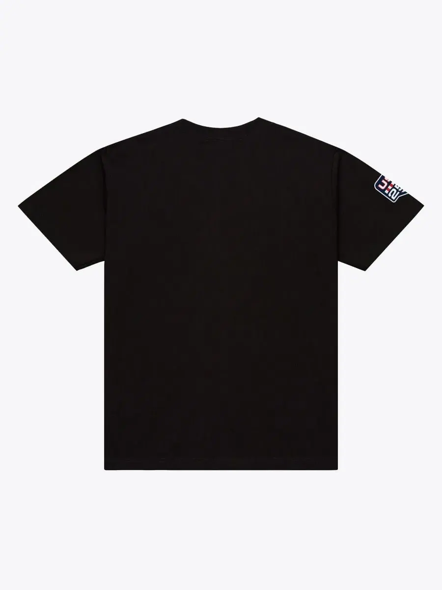 Футболка с принтом Allegiance New York Knicks Mitchell & Ness — изображение 2 из 2, черный