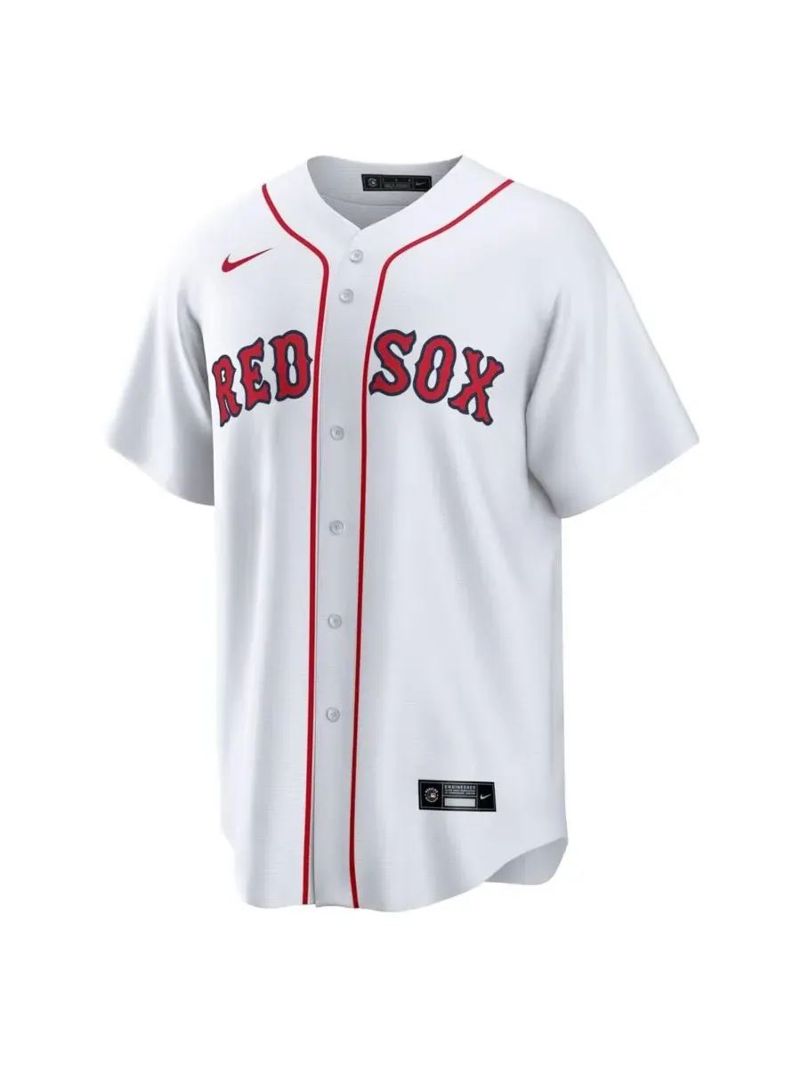 Nike Мужская белая домашняя футболка Brayan Bello Boston Red Sox (реплика) — изображение 2 из 3, белый