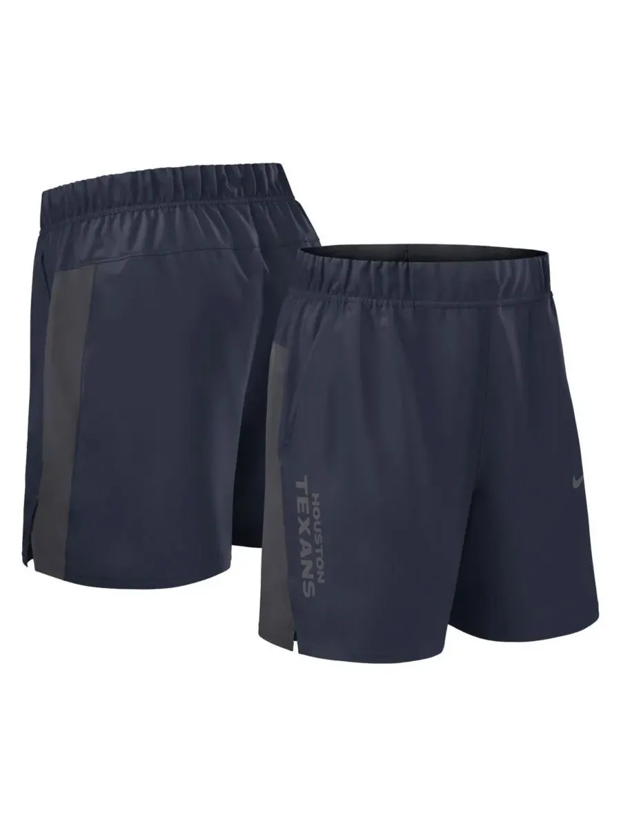 Nike Мужские темно-синие шорты Houston Texans Woven Victory Performance Shorts — изображение 1 из 3, темно-синий
