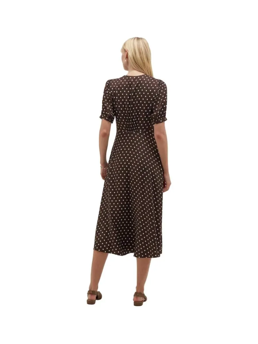 Платье-миди Roseberry London Women's Hobbs, Brownivory — изображение 2 из 6