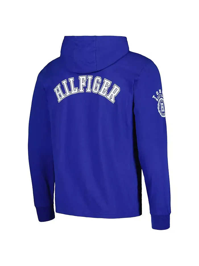 Мужская худи с длинным рукавом Royal Buffalo Bills Morgan Tommy Hilfiger — изображение 2 из 3