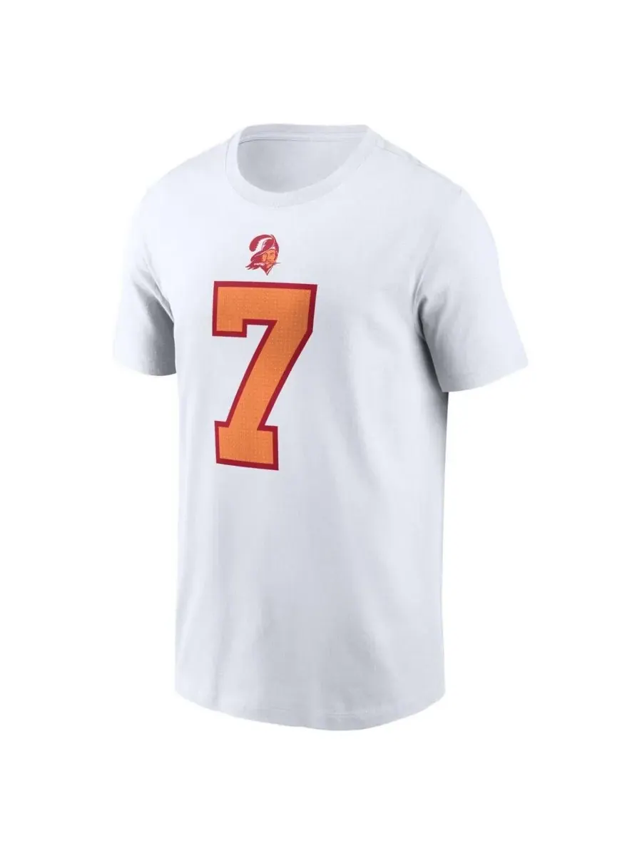 Мужская футболка с альтернативным именем и номером игрока команды Tampa Bay Buccaneers, посвященная — изображение 2 из 3