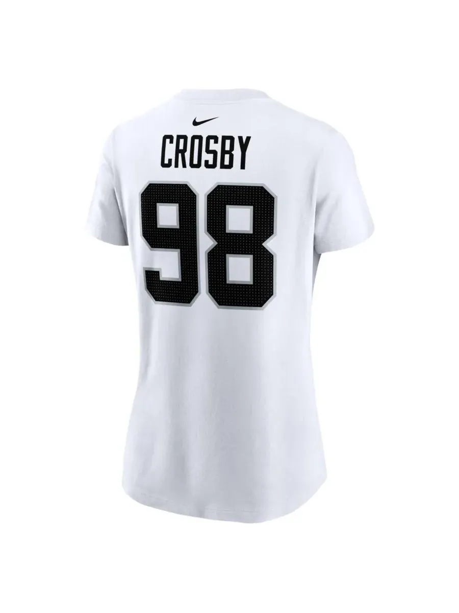 Nike Женская белая футболка Maxx Crosby с именем и номером игрока команды Las Vegas Raiders — изображение 2 из 3, белый