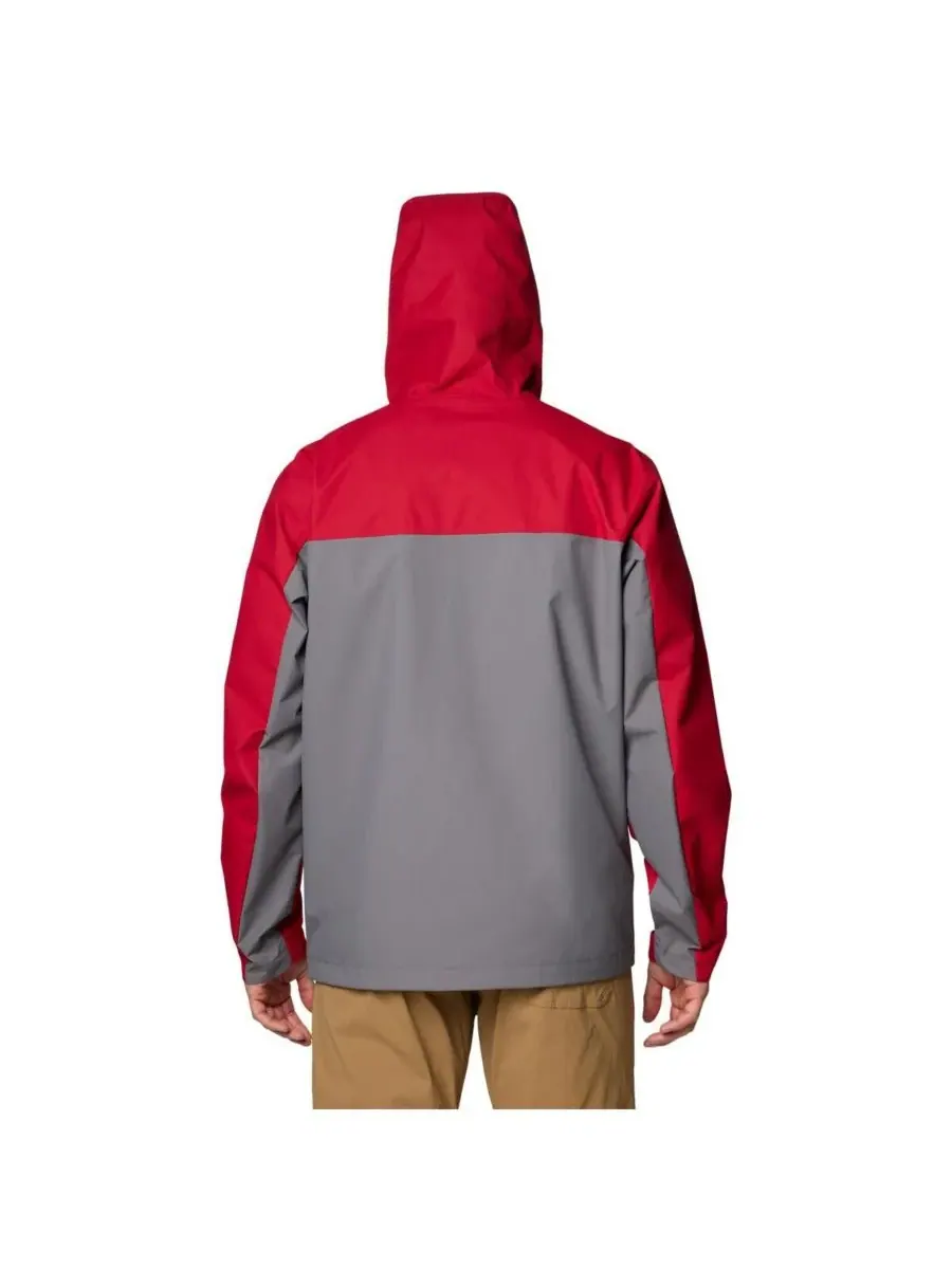 Columbia Мужская куртка Oklahoma Sooners Field Bound Omni-Tech на молнии — изображение 2 из 2, красный