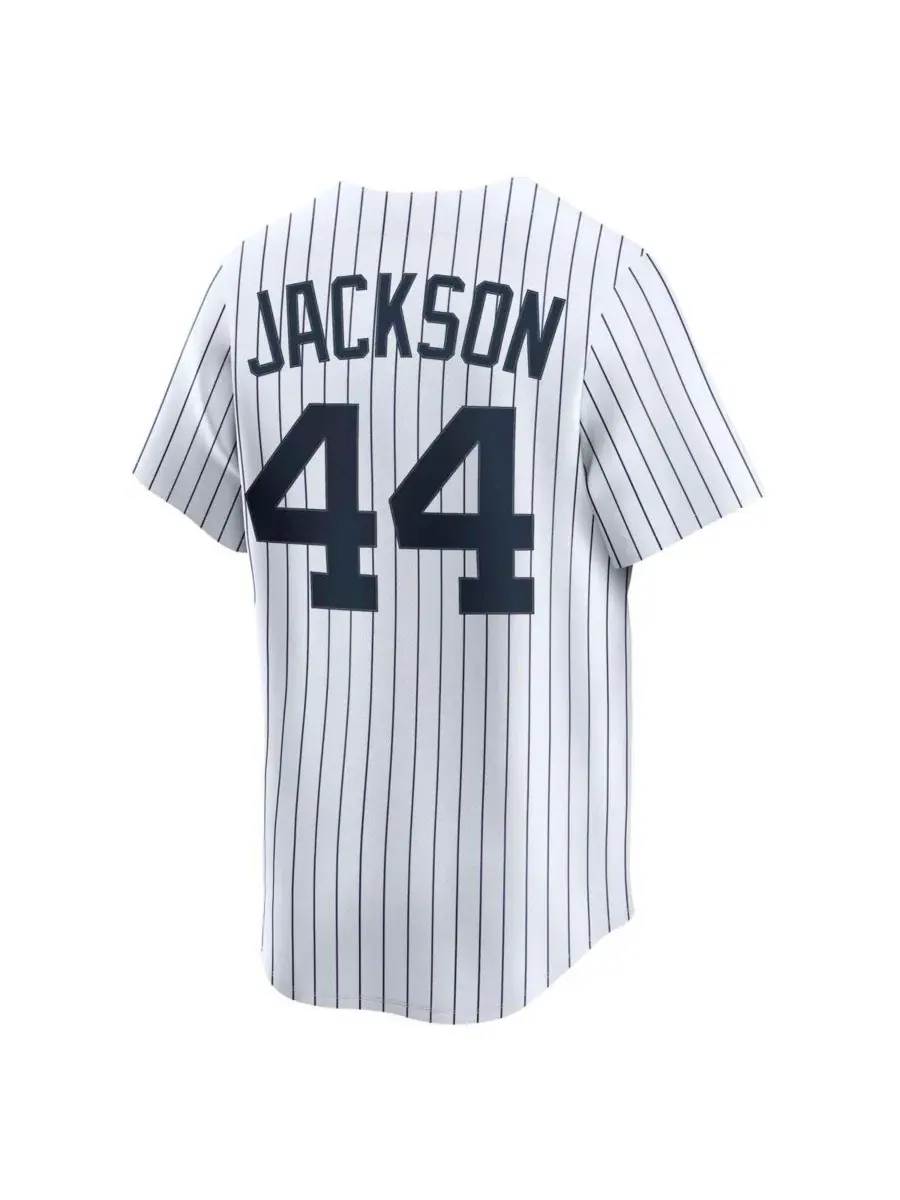 Мужская футболка-джерси Nike Reggie Jackson Throwback Cooperstown Collection Limited — изображение 3 из 3, белый