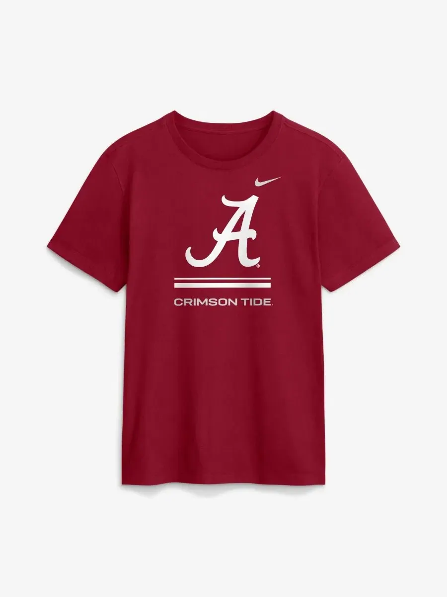 Футболка Dri-FIT с коротким рукавом Alabama Crimson Tide 2026 Sideline Nike — изображение 1 из 2, красный