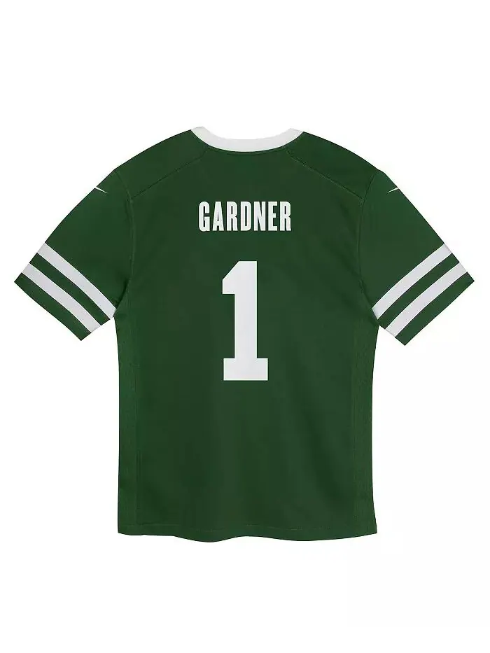 Дошкольный Ahmad Sauce Gardner Legacy Green New York Jets Игровая майка Nike — изображение 3 из 3