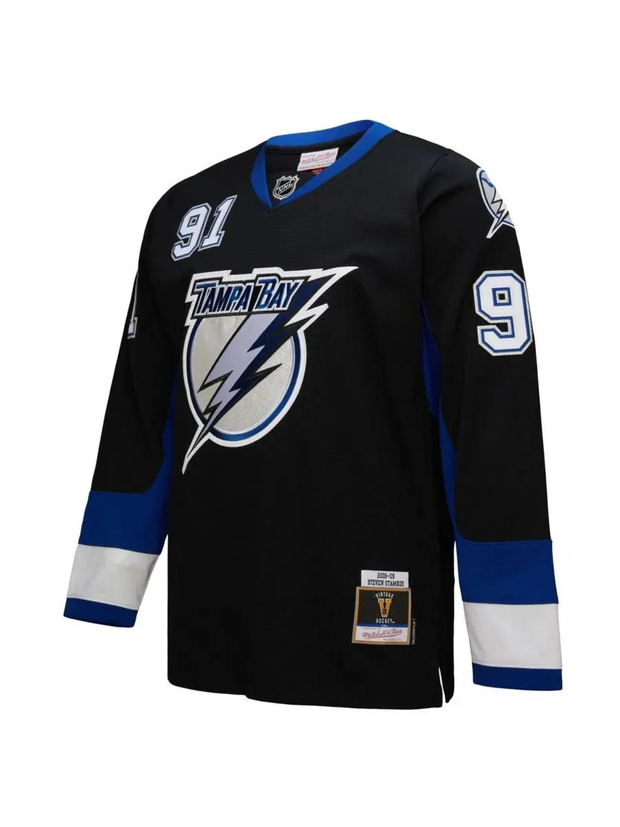 Джерси Mitchell & Ness Steven Stamkos 2008-09 Power Play — изображение 3 из 5, черный