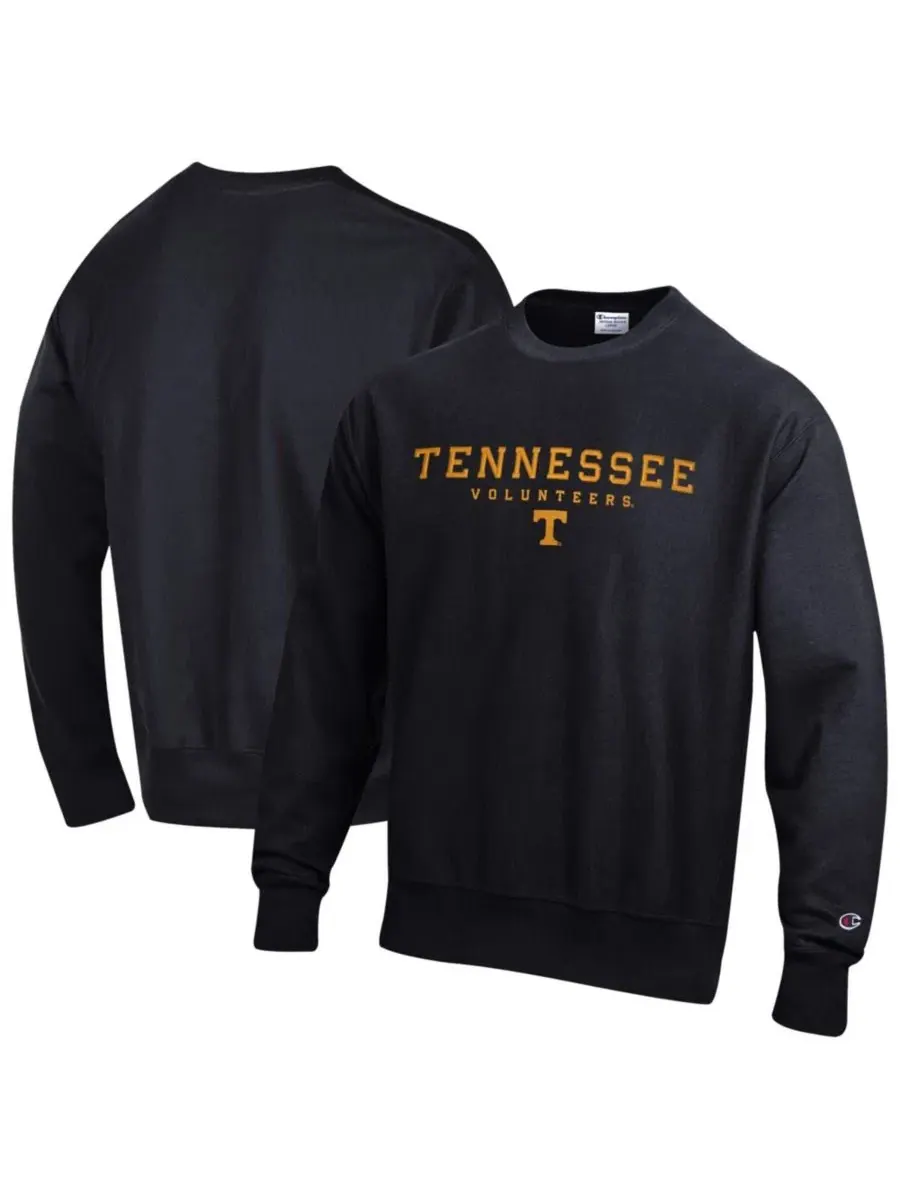 Свитшот Relentless Reverse Weave Tennessee Volunteers Champion — изображение 1 из 3, черный