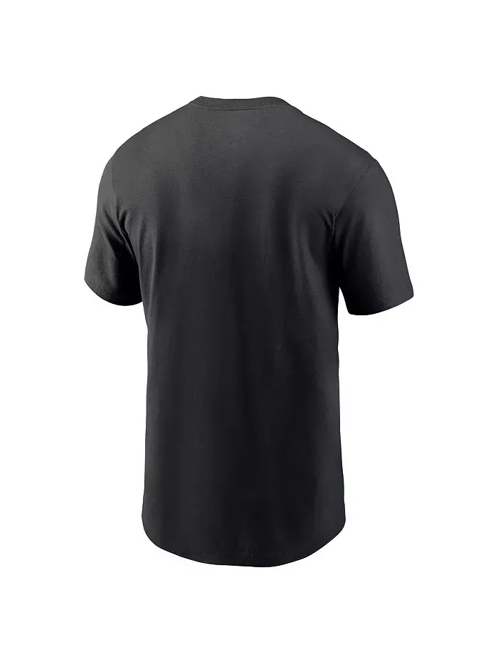 Мужская черная футболка San Francisco Giants Cooperstown Collection с логотипом команды Nike — изображение 2 из 3