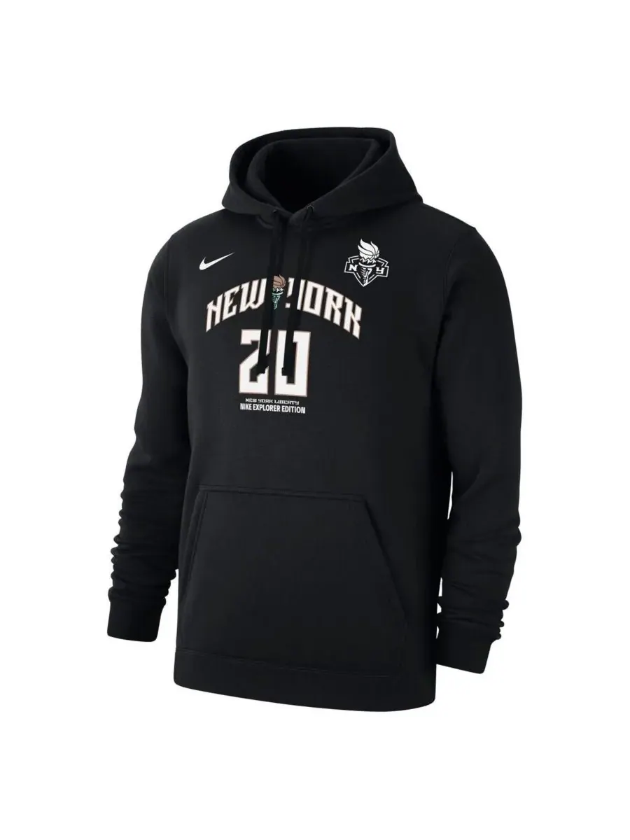 Nike Мужская черная толстовка с капюшоном Sabrina Ionescu New York Liberty Explorer Edition с — изображение 2 из 3, черный