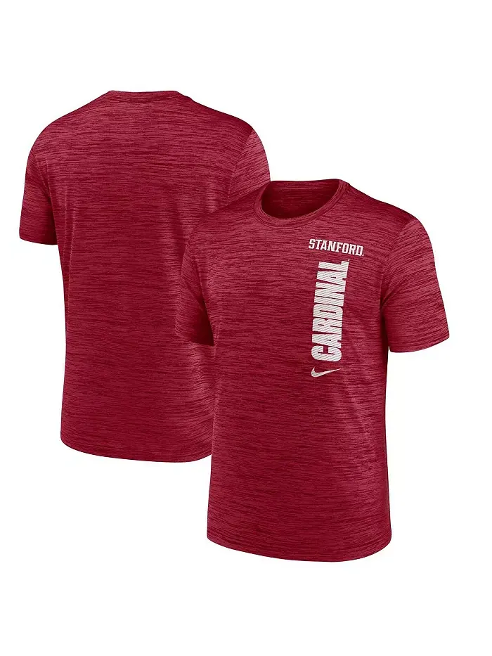 Мужская футболка Cardinal Stanford Cardinal 2024 Sideline Velocity Performance Nike — изображение 1 из 3