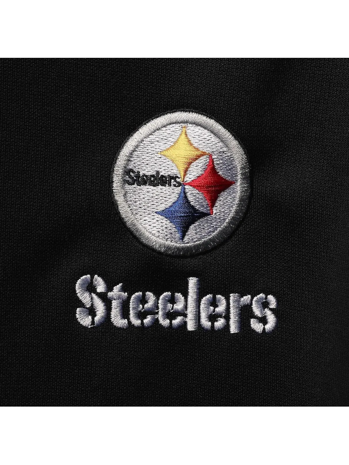 Мужская черная толстовка с капюшоном realtree camo pittsburgh steelers decoy tech fleece с молнией — изображение 4 из 4