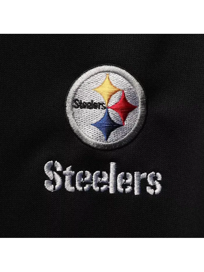 Мужская черная толстовка с капюшоном на молнии Decoy Tech Fleece Pittsburgh Steelers в камуфляже — изображение 4 из 4