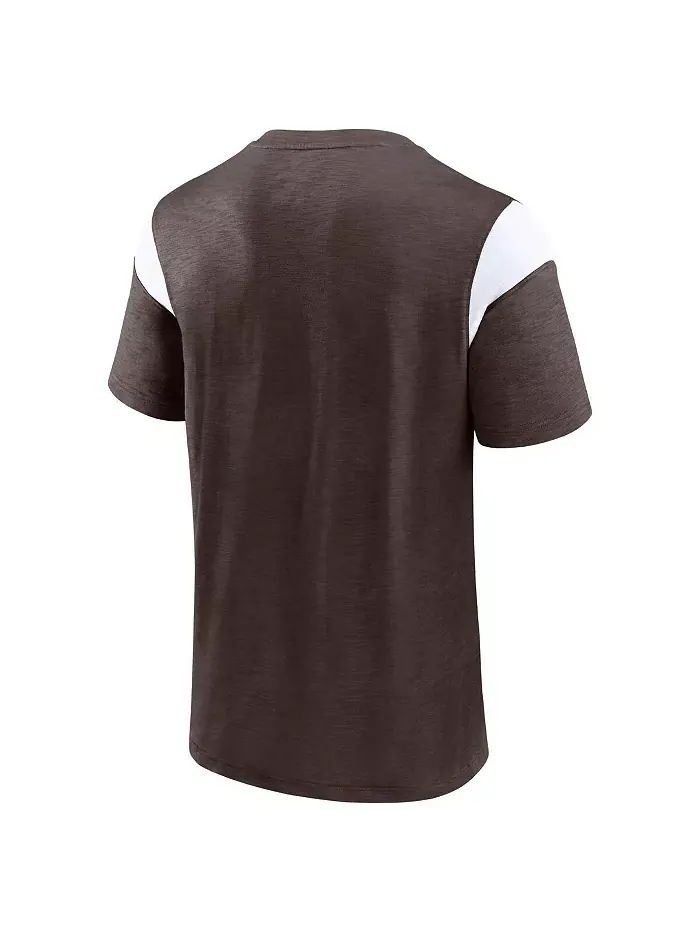 Мужская коричневая футболка Cleveland Browns Home Stretch Team Fanatics — изображение 3 из 3