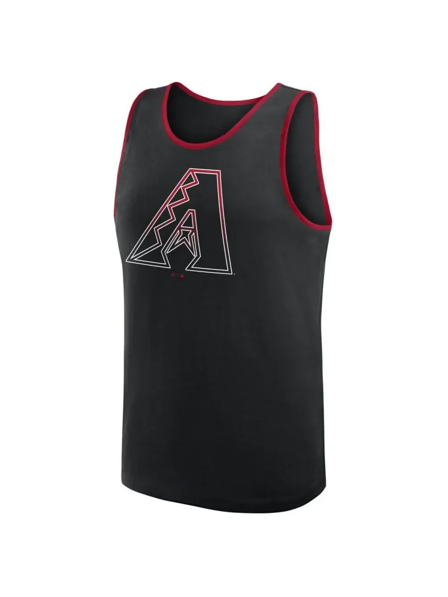 Logo Athletic Мужская черная футболка Arizona Diamondbacks "Непревзойденный успех" — изображение 2 из 3, черный