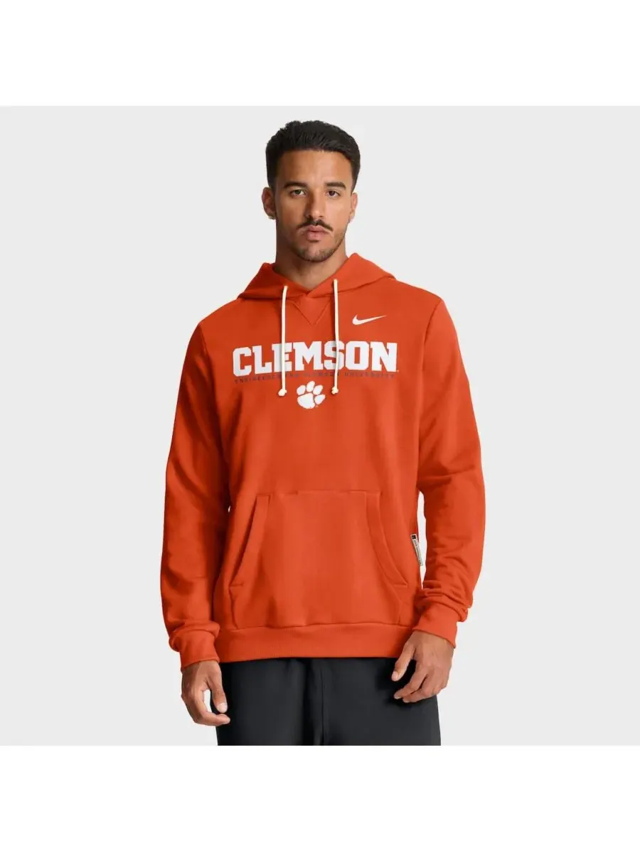 Nike Мужская оранжевая толстовка Clemson Tigers 2025 Sideline Standard Issue Dri-FIT — изображение 1 из 5, оранжевый
