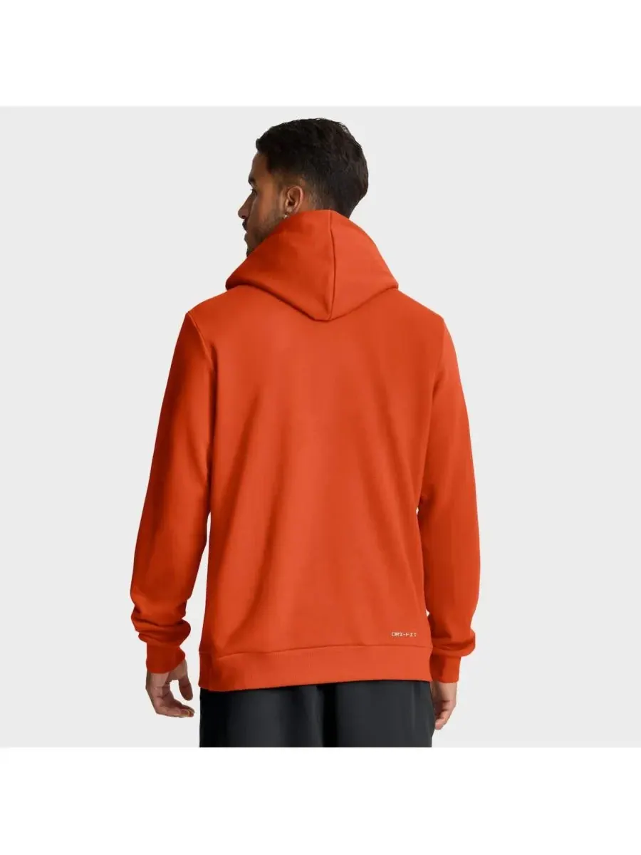 Nike Мужская оранжевая толстовка Clemson Tigers 2025 Sideline Standard Issue Dri-FIT — изображение 2 из 5, оранжевый