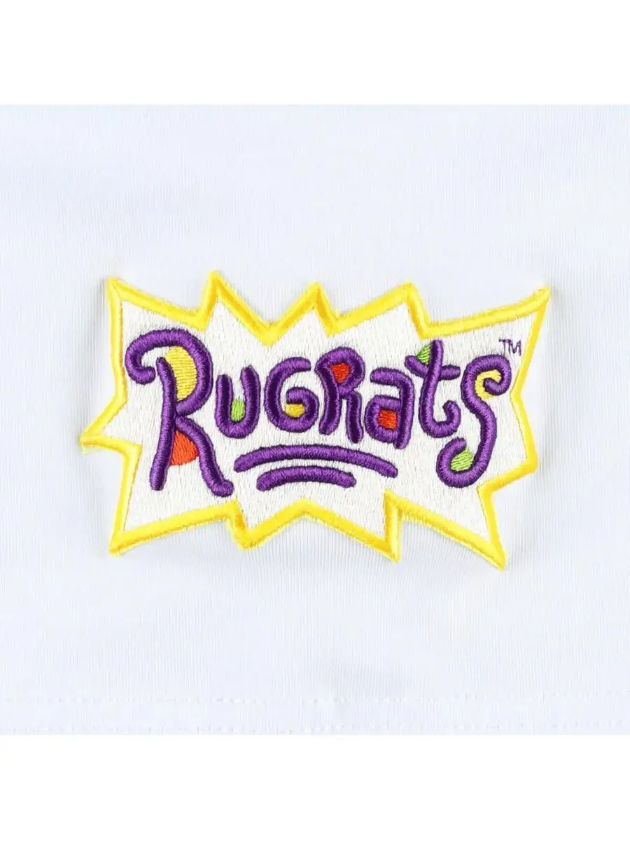 Pro Standard Мужская и женская футболка Freeze Max White Rugrats Wide Open Football — изображение 4 из 4, белый