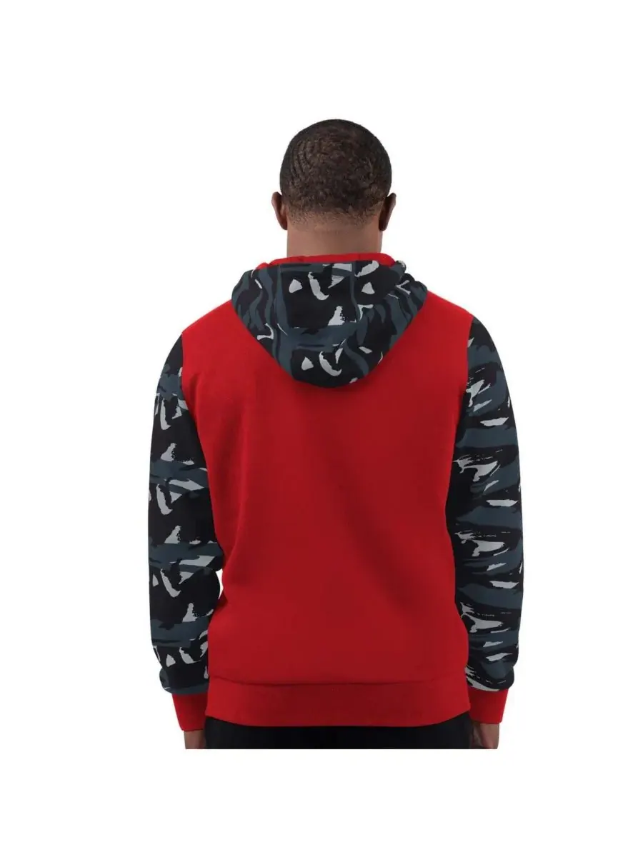 Starter Мужская красная толстовка на молнии с символикой Kansas City Chiefs Thursday Night Gridiron — изображение 2 из 2
