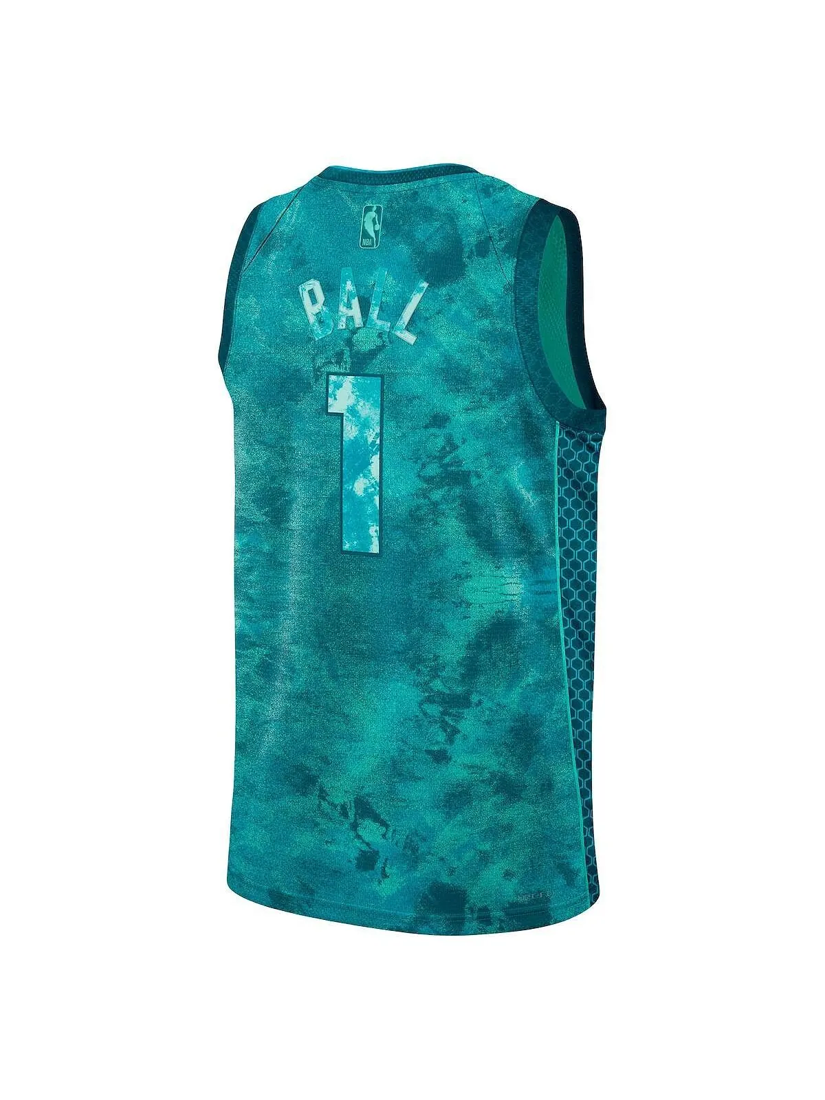 Мужская и женская майка LaMelo Ball Mint Charlotte Hornets Select Series Swingman Nike — изображение 3 из 3, мята