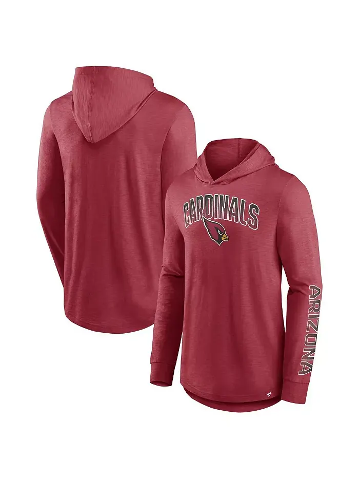 Мужская толстовка с капюшоном Front Runner Arizona Cardinals Cardinal Fanatics — изображение 1 из 3