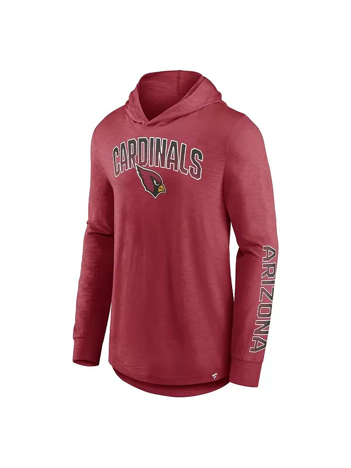 Мужская толстовка с капюшоном Front Runner Arizona Cardinals Cardinal Fanatics — изображение 2 из 3