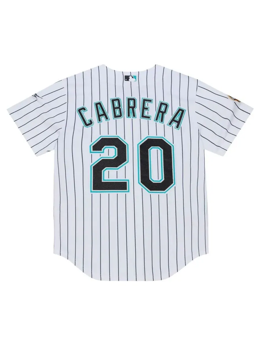 Джерси Mitchell & Ness Miguel Cabrera Florida Marlins 2003 Cooperstown Collection Authentic — изображение 3 из 4
