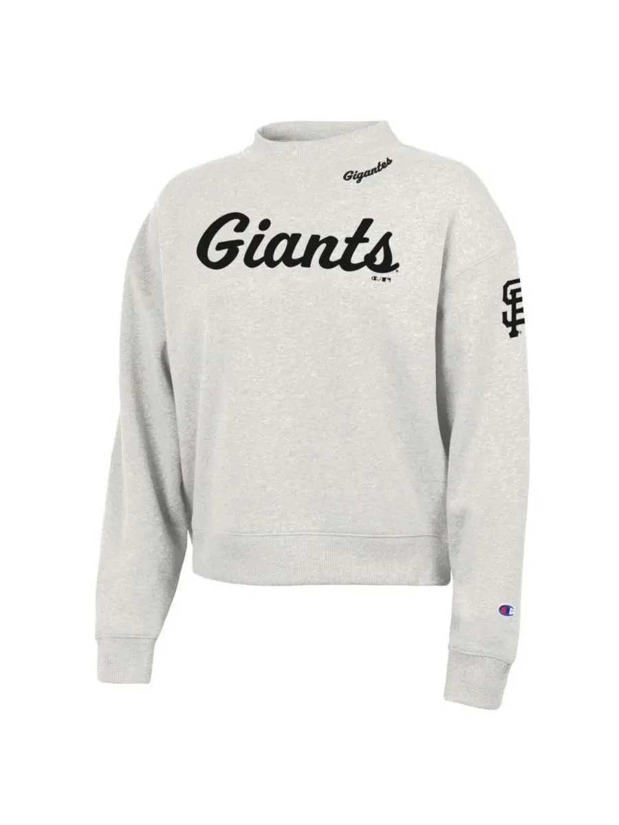 Свитшот женский Triumph Tri-Blend San Francisco Giants Champion — изображение 3 из 3, серый