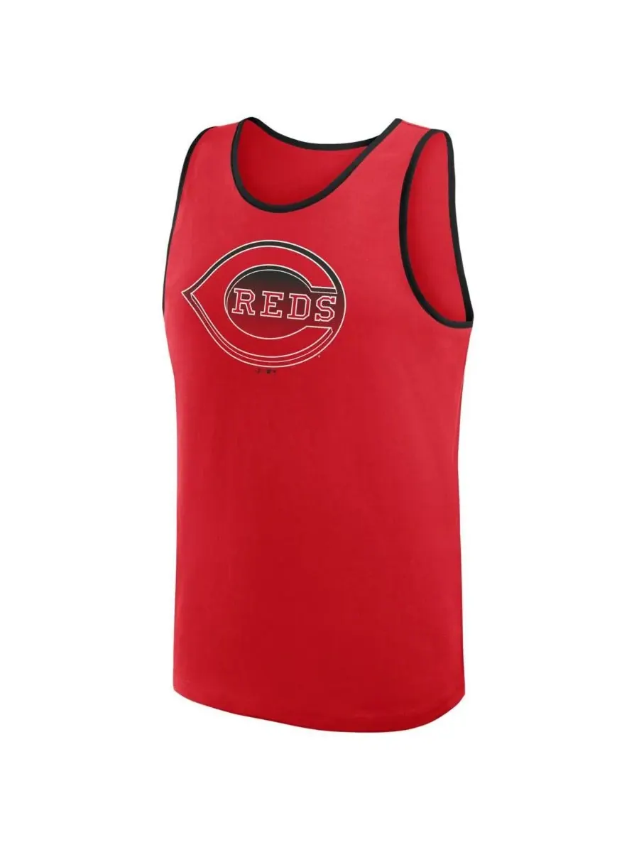 Logo Athletic Мужская красная майка с надписью «Cincinnati Reds Unmatched Success» — изображение 2 из 3, красный