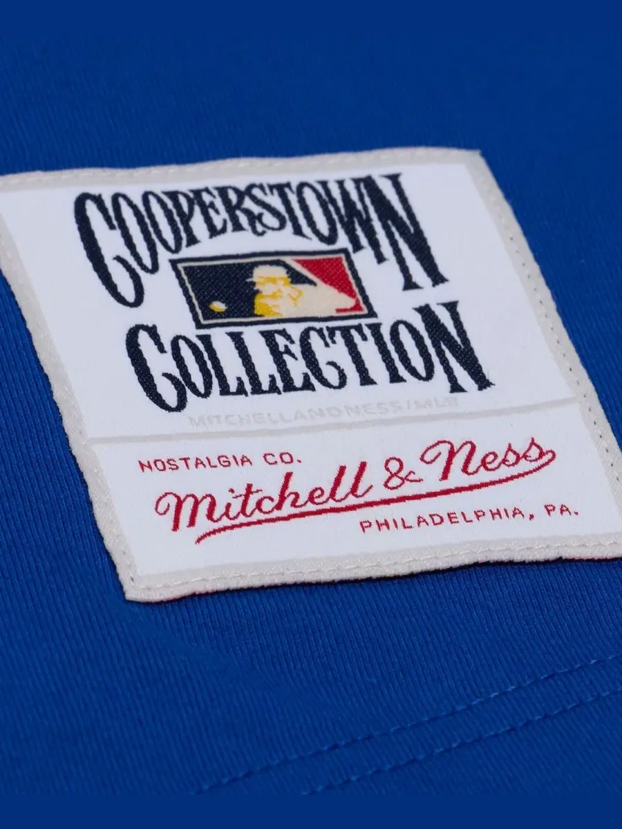 Футболка-ринчер с вышивкой Atlanta Braves Mitchell & Ness — изображение 4 из 5, королевский