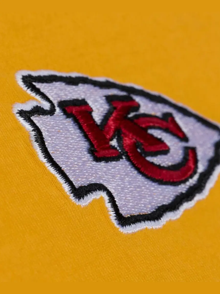 Майка-безрукавка с принтом Kansas City Chiefs Mitchell & Ness — изображение 3 из 5, красный золотистый