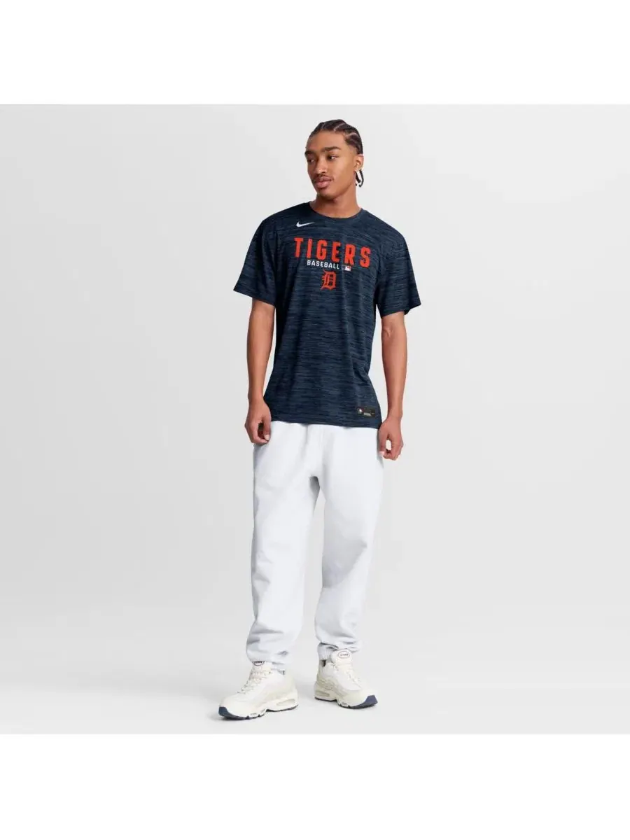 Футболка с коротким рукавом, с принтом Nike — изображение 2 из 4, темно-синий