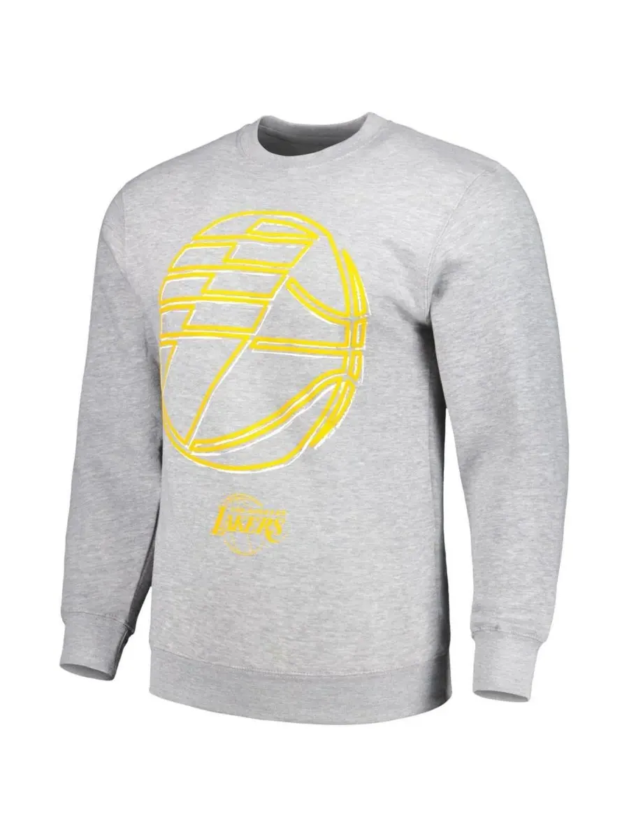 Stadium Essentials Мужская и женская толстовка-пуловер с логотипом Los Angeles Lakers Element Logo — изображение 2 из 3