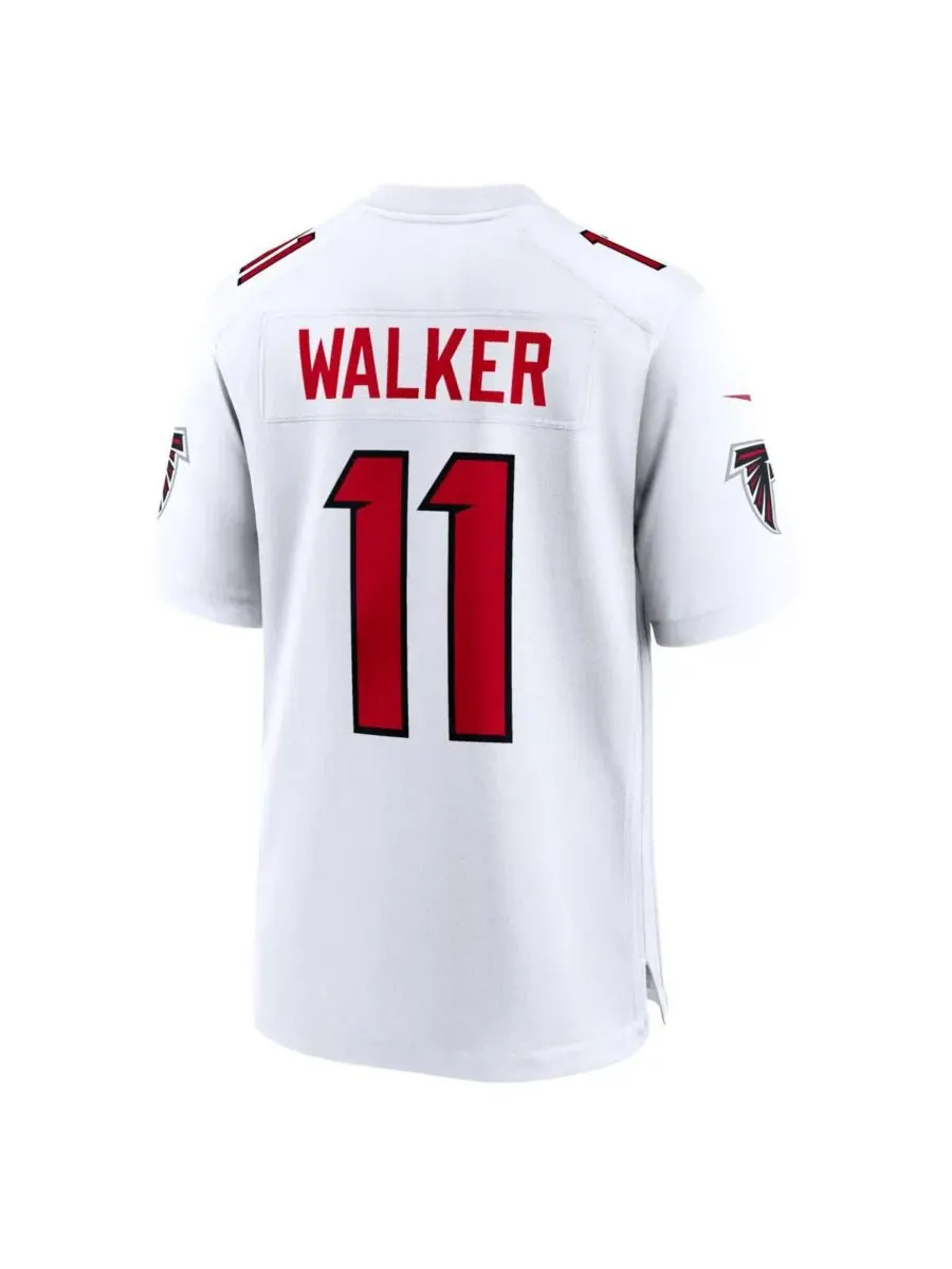 Игровая футболка Nike с именем Jalon Walker — изображение 3 из 5, белый