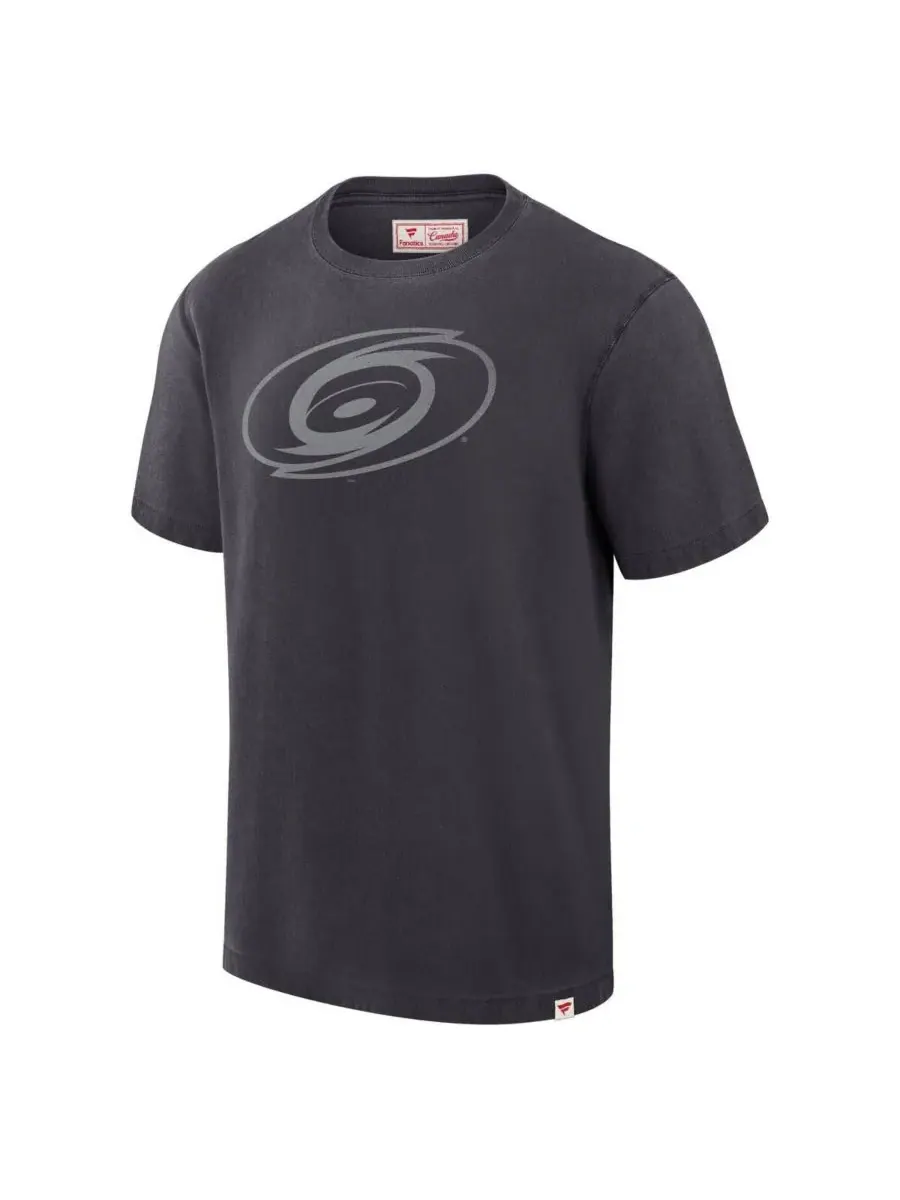 Fanatics Мужская черная футболка Carolina Hurricanes, произведено в Канаде — изображение 3 из 3, черный