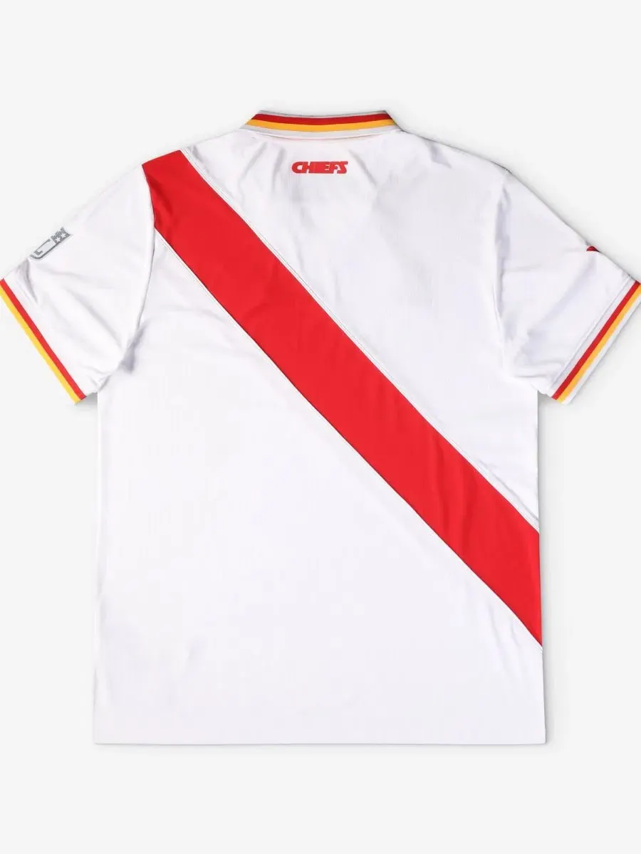 Футболка-поло с воротником Football x Football Kansas City Chiefs Fanatics — изображение 2 из 5, белый