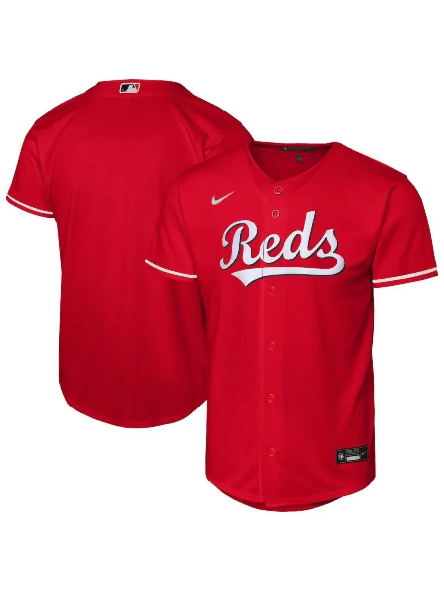 Детская футболка-реплика Cincinnati Reds от Nike — изображение 1 из 3, красный