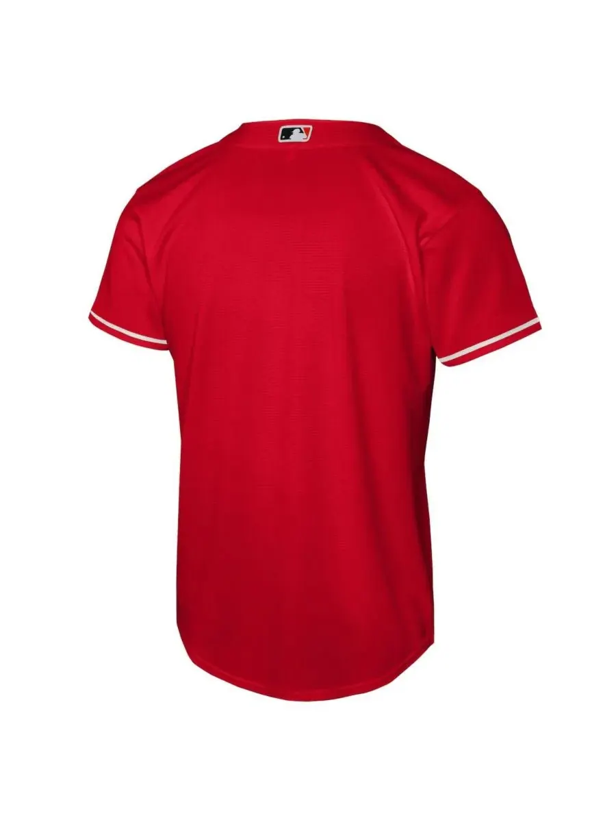 Детская футболка-реплика Cincinnati Reds от Nike — изображение 3 из 3, красный