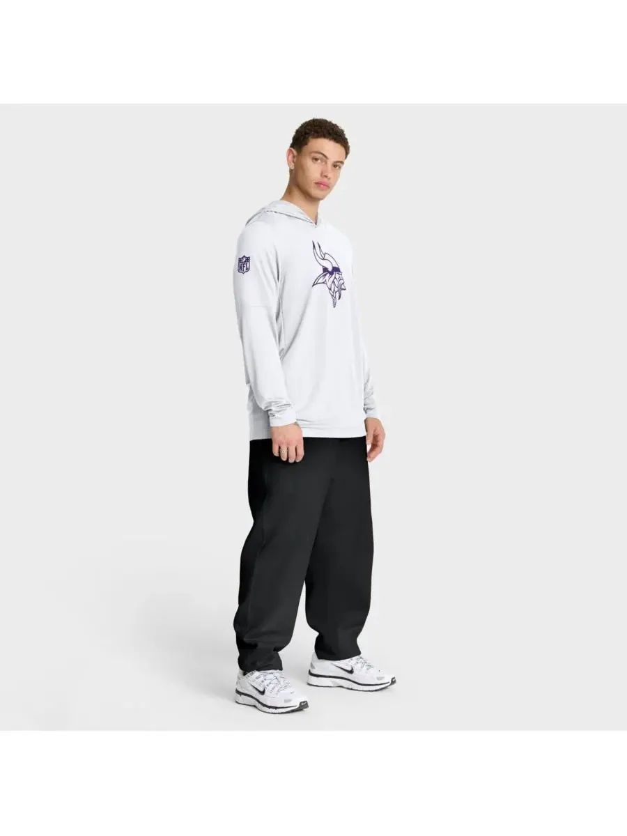 Nike Мужская белая толстовка с длинными рукавами Minnesota Vikings Alt Pack Pass Accuracy — изображение 3 из 3, белый