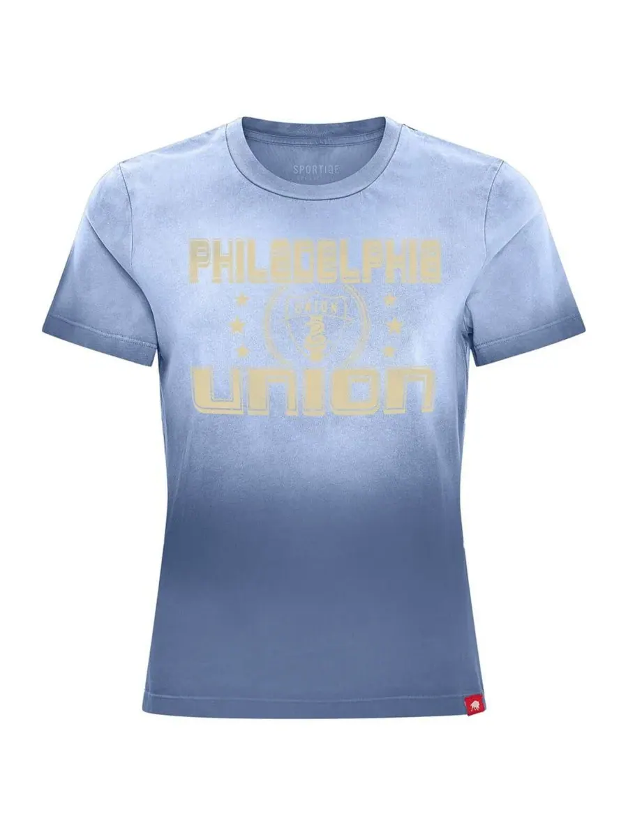Sportiqe Женская синяя футболка Philadelphia Union Arcadia — изображение 3 из 3, синий