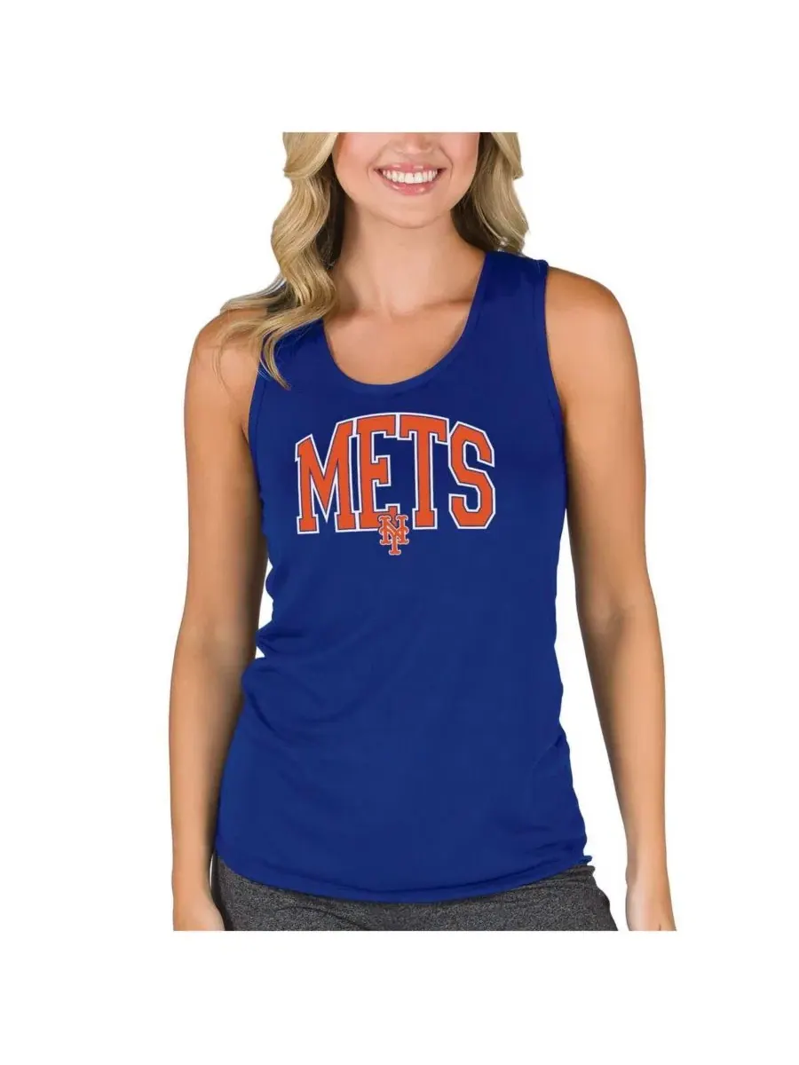 Женская майка-борцовка Royal New York Mets Marathon Concepts Sport