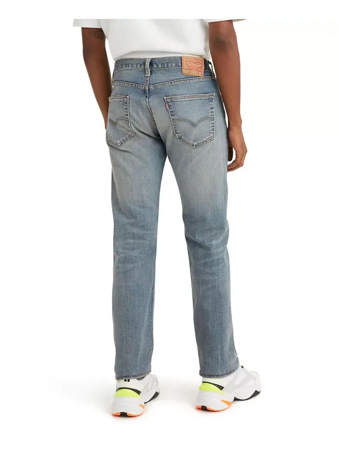 Мужские джинсы 501 Original Fit с застежкой на пуговицах и эффектом стрейч Levi's — изображение 2 из 6