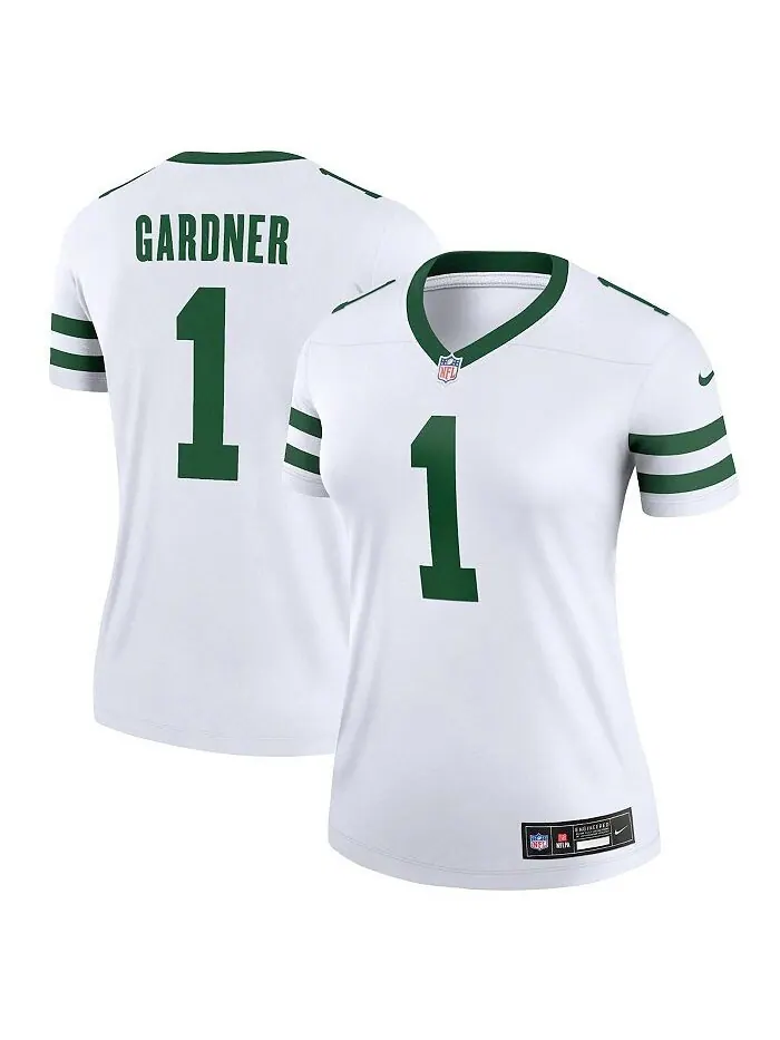 Женское джерси Sauce Gardner White New York Jets Alternate Legend Nike — изображение 1 из 3, белый