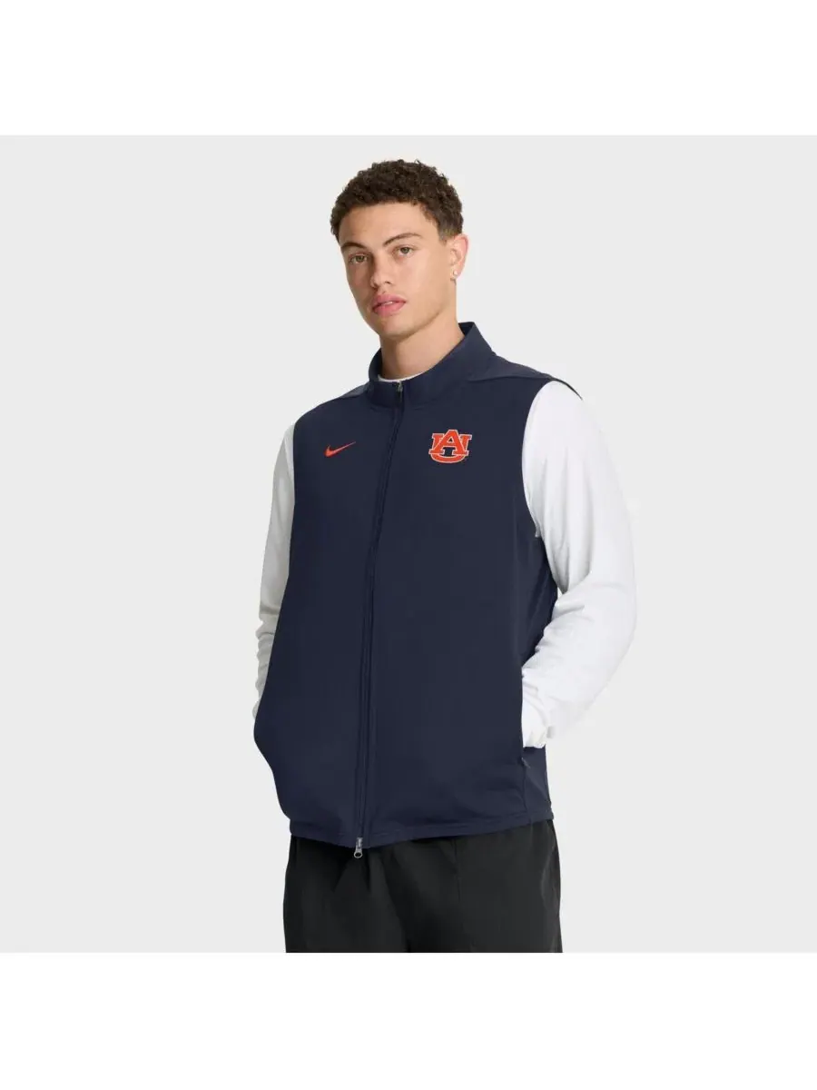 Безрукавка Nike Auburn Tigers Primetime Victory Navy — изображение 1 из 4, темно-синий