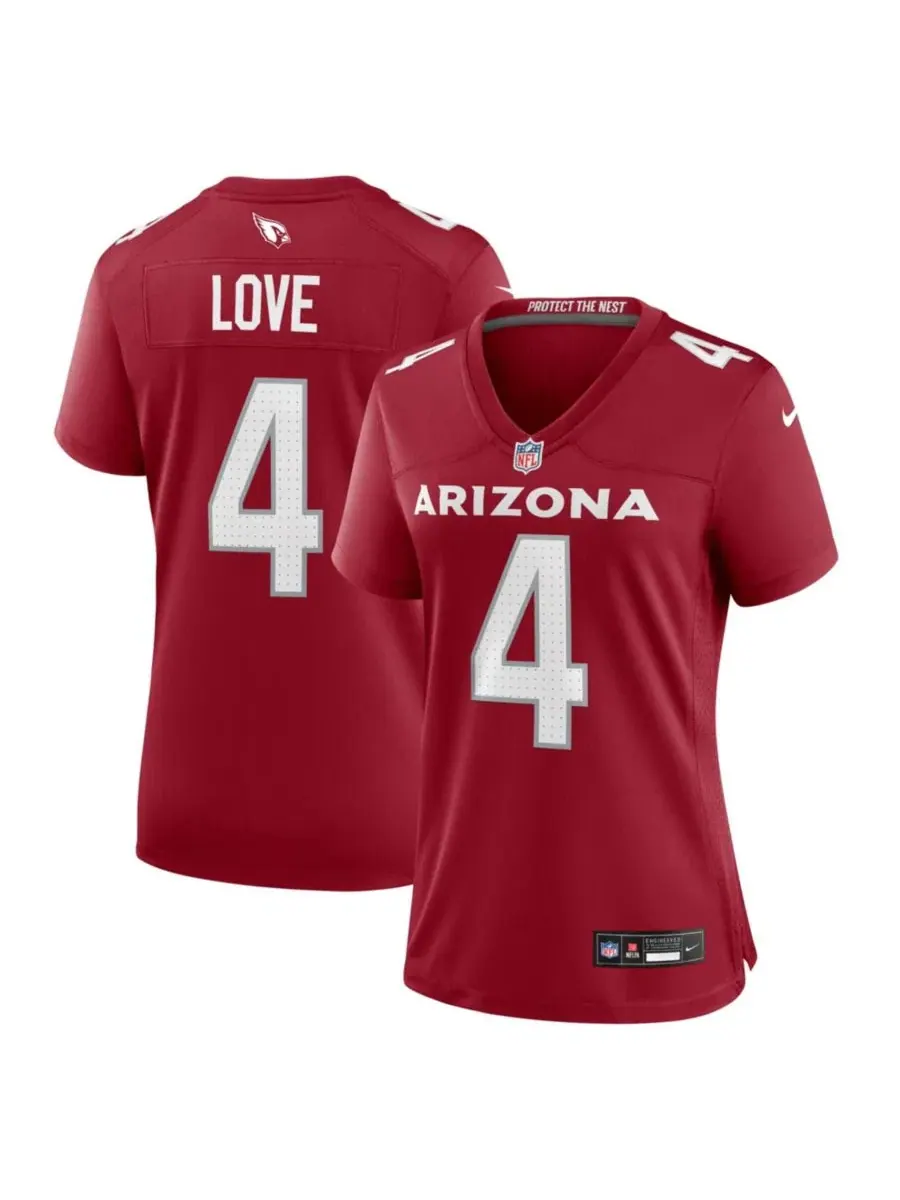 Джерси Nike Jeremiyah Love Arizona Cardinals Game — изображение 1 из 5, красный