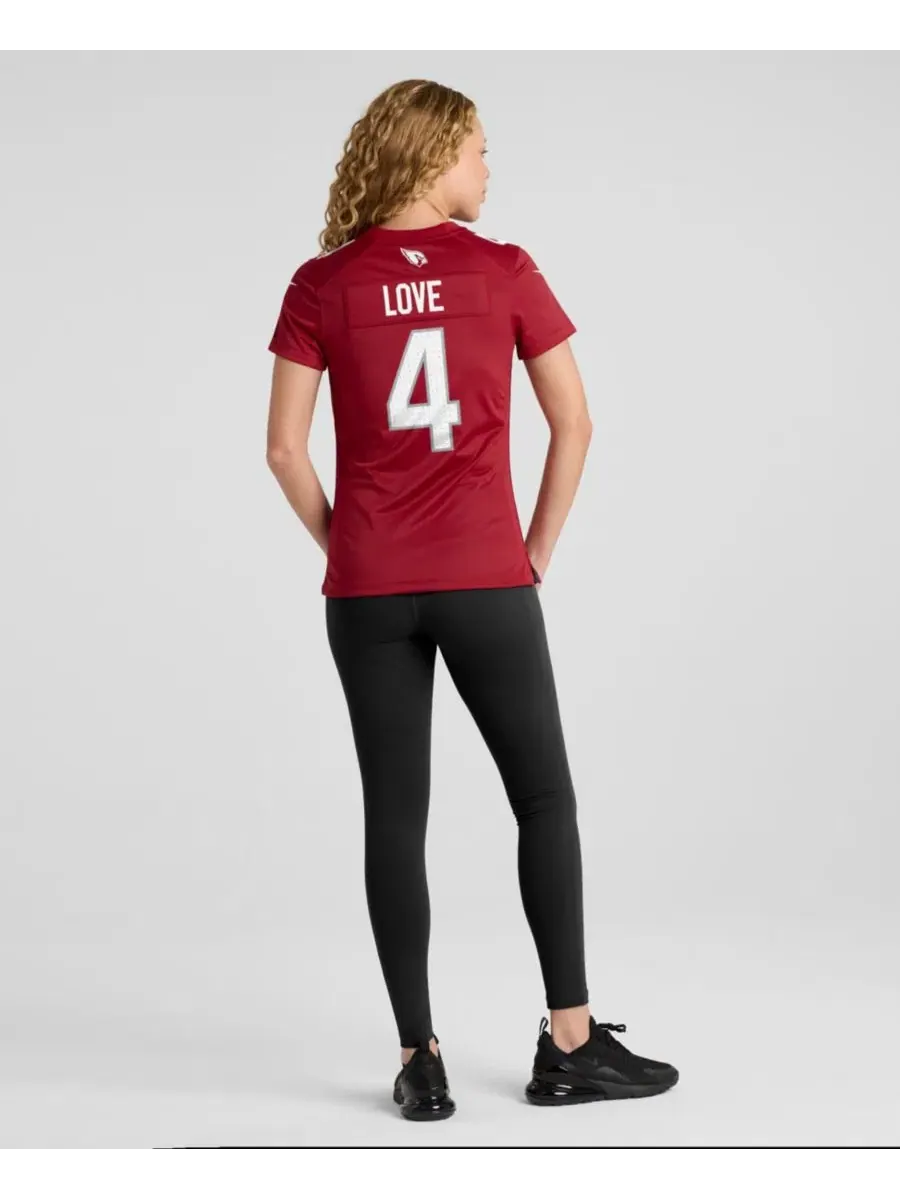 Джерси Nike Jeremiyah Love Arizona Cardinals Game — изображение 4 из 5, красный