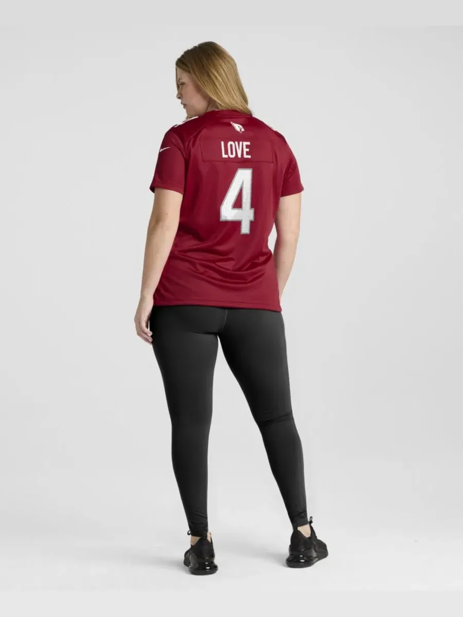 Джерси Nike Jeremiyah Love Arizona Cardinals Game — изображение 5 из 5, красный